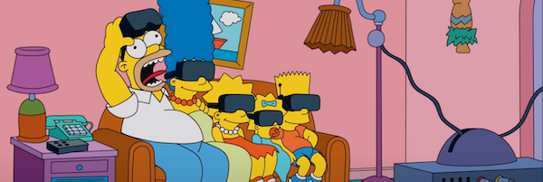 'The Simpsons' Son dərəcə rahat, VR-Inspired Couch Gag-ın debütü