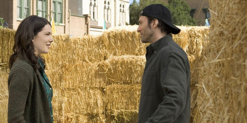 Lorelai (Lauren Graham) und Luke (Scott Patterson) weiter'Gilmore Girls.'