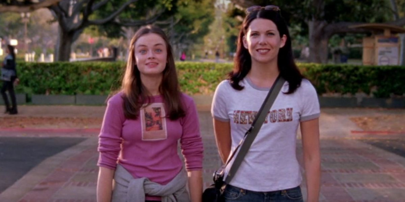 Rory (Alexis Bledel) und Lorelai (Lauren Graham) auf'Gilmore Girls.'