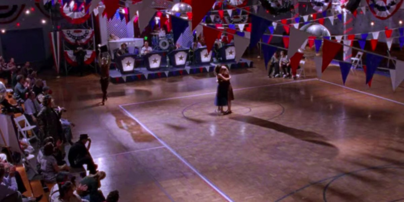 Schlussszene von'Gilmore Girls' Season 3, Episode 7